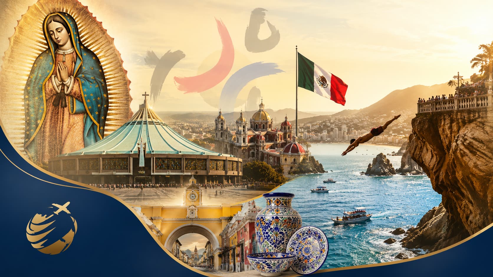 Acapulco e Cidade do México c/ Guadalupe - Set/2026